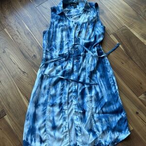 INC Tie Dye Shirtdress